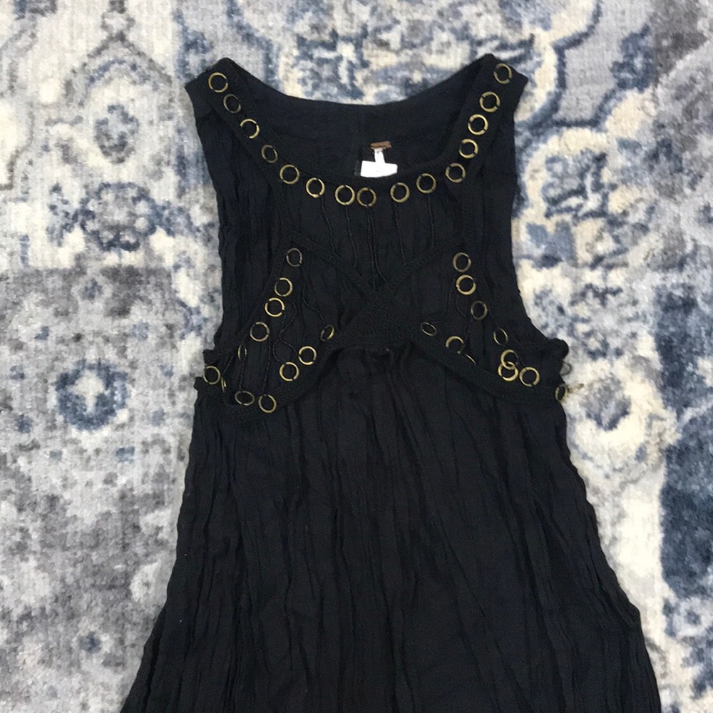 NWOT Free People Black Dress